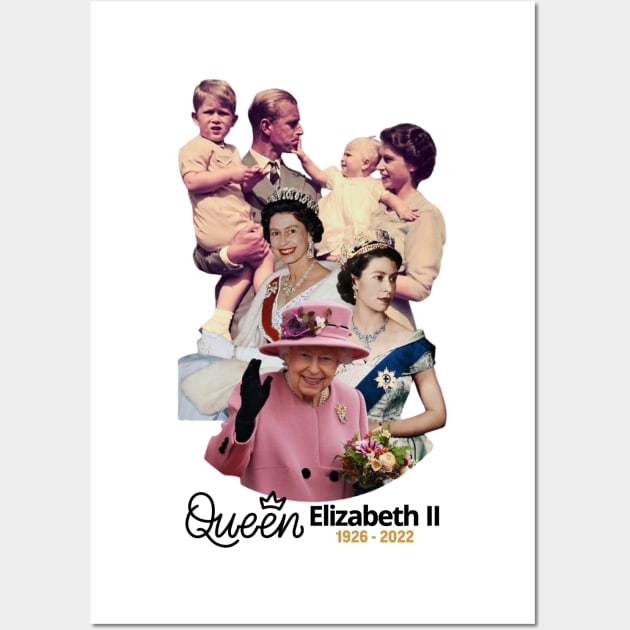 queen elizabeth Wall Art by lubystevanus